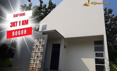 RUMAH BARU SIAP HUNI DEKAT AKSES TOL TANGSEL & BOGOR 450 JUTA