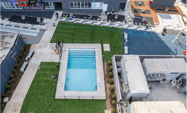 Departamento   2D1B 44 m2 valor 2258 uf Cero pie al 90% al 85% paga 5% al 80% paga 10% Bono pie 5% y 10%. Subsidio Tasa Rebajada