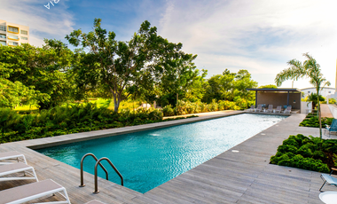 Departamento nuevo en venta a precio de oportunidad en Vía Montejo con acabados de lujo