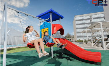 Departamento 2d1b 44 m2 valor 2665 uf compra compra sin pagar pie aprobado al 90% al  85% paga 5% al 80% paga 10%. Subsidio Tasa Rebajada