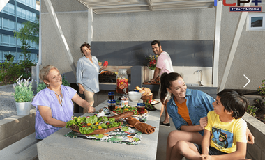 Departamento 2d1b 44 m2 valor 2665 uf compra compra sin pagar pie aprobado al 90% al  85% paga 5% al 80% paga 10%. Subsidio Tasa Rebajada