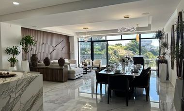 CAMAPANARIO Rento departamento amueblado 3 recamaras + servicio 5 baños 3 autos