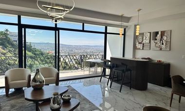 CAMAPANARIO Rento departamento amueblado 3 recamaras + servicio 5 baños 3 autos