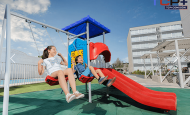 Departamento 2d1b 37 m2 valor 2414 uf Compra sin pagar pie aprobado al 90% al 85% paga 5% al 80% paga 10%. Gift Card 200,000. Subsidio Tasa Rebajada