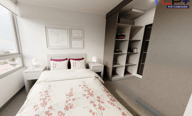 Departamento 2dg1b 44 m2 valor 2413 uf Compra sin pie aprobado al 90% al 85% paga 5% al 80% paga 10%. Aplica tasa rebajada