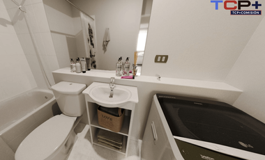 Departamento 2dg1b 44 m2 valor 2413 uf Compra sin pie aprobado al 90% al 85% paga 5% al 80% paga 10%. Aplica tasa rebajada