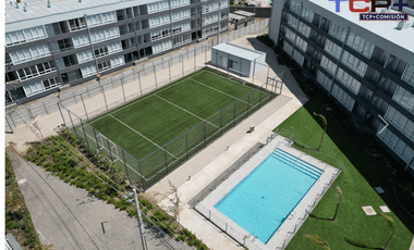 Departamento 2d1b 37 m2 valor 2134 uf entrega inmediata compra sin  pie aprobado al 90% al 85% paga 5% al 80% paga 10% . Tasa rebajada