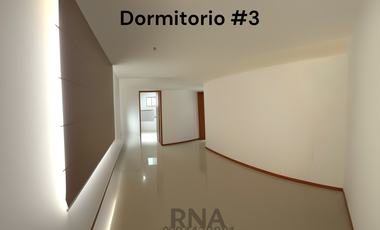 Alquiler departamento Sta. Cecilia: 1er Piso- 3 dormitorios - 2.5 baños - cuarto de servicio y baño - 2 parqueos - guardianía