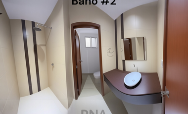 Alquiler departamento Sta. Cecilia: 1er Piso- 3 dormitorios - 2.5 baños - cuarto de servicio y baño - 2 parqueos - guardianía