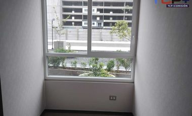 Departamento San Joaquín Planta 2d1b 37 m2 valor 2427  uf ,compra sin pagar pie al 90% al 85% al 80% solo paga un 5%