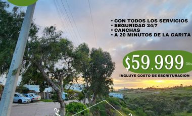 🌊 Venta de Terreno en Baja Malibu – Vista al Mar y Exclusividad | 493 m² Listo para Construir 🏡