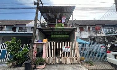 ขาย ทาวน์เฮ้าส์ 2 ชั้น หมู่บ้านซิตี้โฮมวิลเลจ1 เนื้อที่ 16.30 ตร.ว ทำเลดี ใกล้ตลาดชัชวาลคลอง7