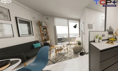 Departamento en Renca 2d1b 37 m2 valor 2289 uf compra con beneficio del 5% y 10% aplica bono pie préstamo del 5% y 10%. Subsidio Tasa Rebajada