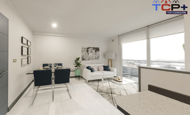 Departamento nuevo en Renca 2d1b 44 m2 valor 2297 uf compra sin  pie al 90% al 85% paga 5% al 80% paga 10%