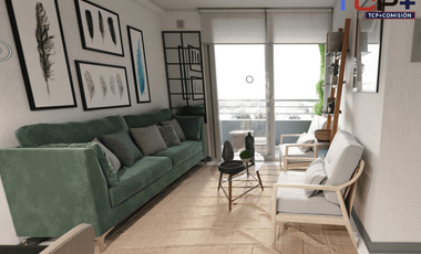 Departamento nuevo en Renca 3d1b 48 m2 valor 2348 uf compra sin pagar pie al 90% al 85% paga un 5% al 80% paga 10%