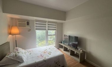 FOR RENT - ELEGANT STUDIO WITH PARKING IN SOLINEA TOWER 3 (LAZULI), AYALA CEBU. FURNISHED.