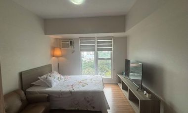 FOR RENT - ELEGANT STUDIO WITH PARKING IN SOLINEA TOWER 3 (LAZULI), AYALA CEBU. FURNISHED.