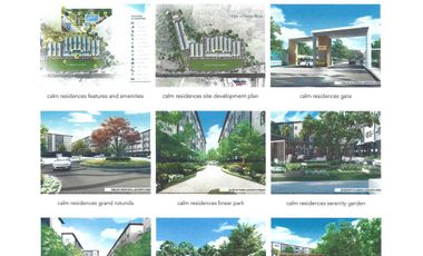 2 BR / 2TB CONDO UNIT WITH PARKING SLOT AT CALM RESIDENCES, STA ROSA LAGUNA