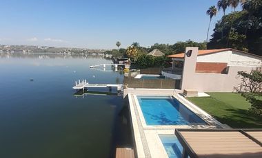 TEQUESQUITENGO ESPECTACULAR RESIDENCIA A ORILLA DEL LAGO 8 RECAMARAS