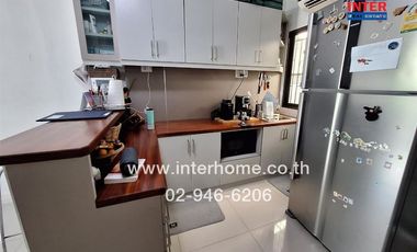 2-storey townhouse, 24.3 sq m., Pleno Village, Bang Yai, Song Phi Nong Alley, Kanchanaphisek Road, Khlong Thanon Road, Bang Yai, Nonthaburi