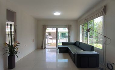 (SALE) Detached House #Chaiyapruk Rattanathibet – Wongwaen Soi Sao Thong Hin, 76.50 sq.wa, corner house at 5.9 million baht