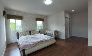 (SALE) Detached House #Chaiyapruk Rattanathibet – Wongwaen Soi Sao Thong Hin, 76.50 sq.wa, corner house at 5.9 million baht