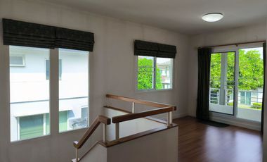 (SALE) Detached House #Chaiyapruk Rattanathibet – Wongwaen Soi Sao Thong Hin, 76.50 sq.wa, corner house at 5.9 million baht