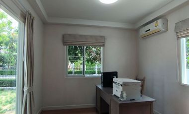 (SALE) Detached House #Chaiyapruk Rattanathibet – Wongwaen Soi Sao Thong Hin, 76.50 sq.wa, corner house at 5.9 million baht