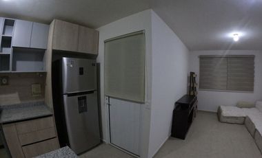 RENTA DE DEPARTAMENTO AMUEBLADO EN SENDAS RESIDENCIAL , LA PIEDAD UERETARO