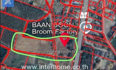 Vacant land 12 rai 392 sq.w. Vacant land near the fresh market of Chedi Luang Subdistrict Municipality, Chiang Rai, Phahonyothin Road, Chiang Mai - Ch