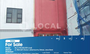 Ruko Jl. Alternatif Cibubur Jatisampurna, Bekasi, Jawa Barat