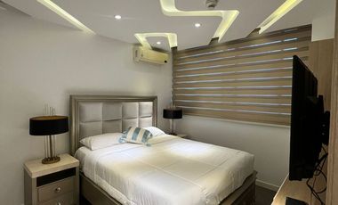 Puerto Santa Ana, Renta de hermoso departamento 3 dormitorios amoblado con vista al Río