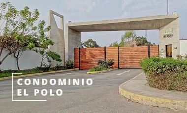EXCLUSIVO TERRENO EN CONDOMINIO EL POLO II – SANTA CRUZ DE FLORES