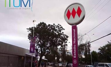 Cómodo e iluminado Departamento en Ñuñoa, 2 Dormitorios 2 Baños Estacionamiento  Bodega