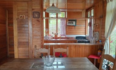 Arriendo casa de madera