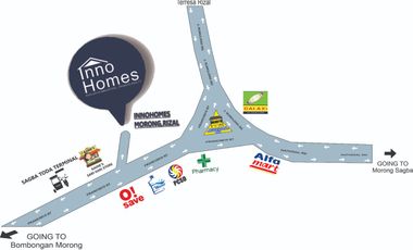 2 Storey Duplex type INNO HOMES MORONG