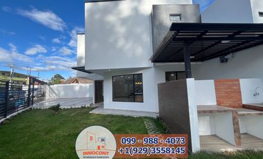 MODERNA VIVIENDA CON AMPLIA AREA VERDE Y BBQ, Sector Ricaurte L102