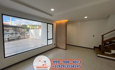 MODERNA VIVIENDA CON AMPLIA AREA VERDE Y BBQ, Sector Ricaurte L102