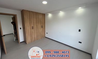 MODERNA VIVIENDA CON AMPLIA AREA VERDE Y BBQ, Sector Ricaurte L102