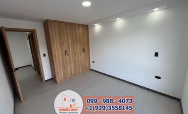 MODERNA VIVIENDA CON AMPLIA AREA VERDE Y BBQ, Sector Ricaurte L102