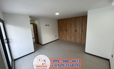 MODERNA VIVIENDA CON AMPLIA AREA VERDE Y BBQ, Sector Ricaurte L102