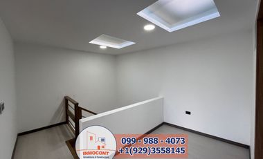 MODERNA VIVIENDA CON AMPLIA AREA VERDE Y BBQ, Sector Ricaurte L102