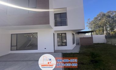 MODERNA VIVIENDA CON AMPLIA AREA VERDE Y BBQ, Sector Ricaurte L102