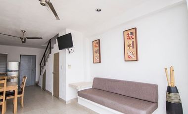 RENTA TOWN HOUSE EQUIPADA Y AMUEBLADA EN SODZIL NORTE, EXCELENTE UBICACIÓN.