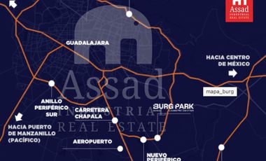 Venta de Terrenos Industriales desde 1,157m² | Burg Park Logistic Center | El Salto, Jalisco. Parque industrial en venta, en hacienda vieja del castil
