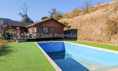 Leon Propiedades vende parcela en condominio, sector Los Naranjos, Curacaví.