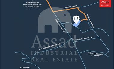 Venta de Terrenos Industriales desde 800m² | Parque Industrial Navea | El Salto, Jalisco.