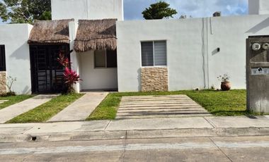 CASA DE DOS HABITACIONES EN RENTA EN PUERTO MORELOS