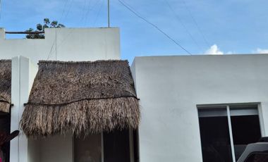CASA DE DOS HABITACIONES EN RENTA EN PUERTO MORELOS