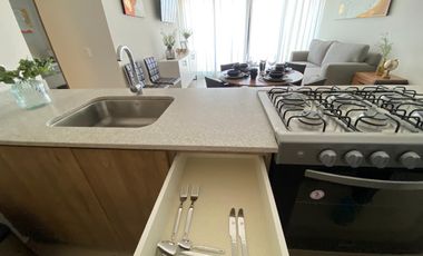 Departamento amueblado y equipado a una cuadra de plaza Mayor